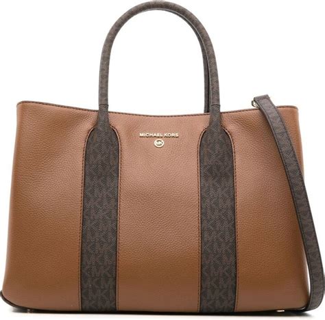 michael kors austin large satchel|michael kors opened satchel purse.